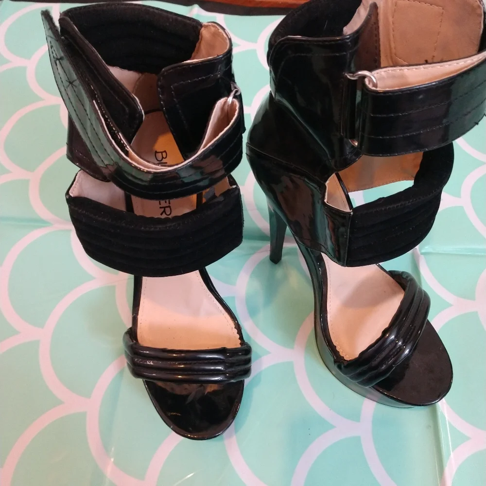 7-inch stiletto dancer heels, gently used, size 8.5 by Bumper. - Picture 4 of 12